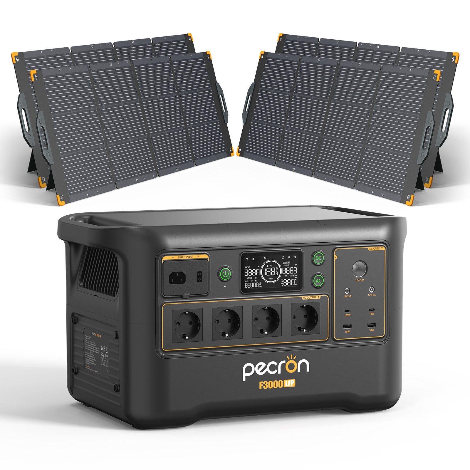 F3000LFP+200W solar Panel*4