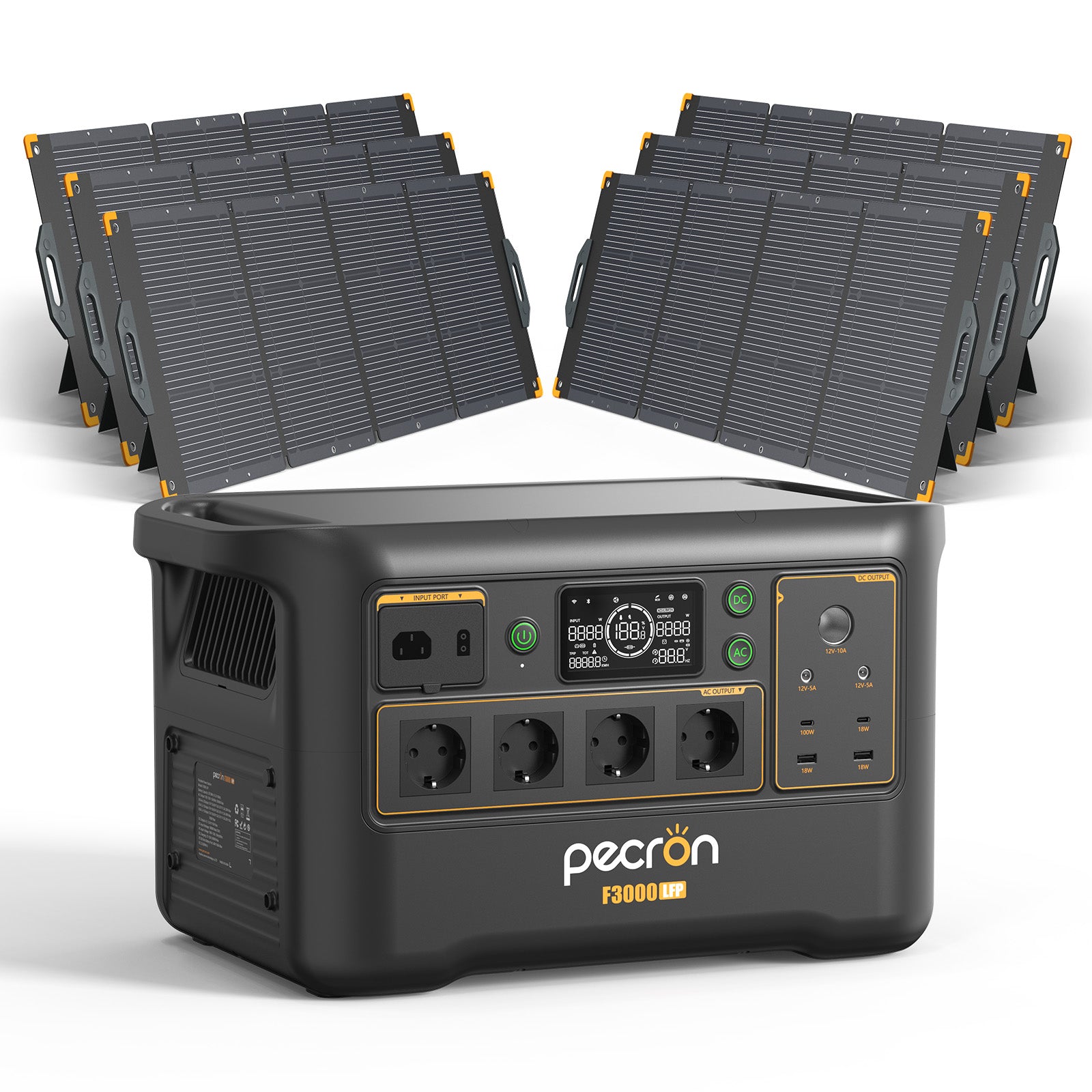 F3000LFP+200W solar Panel*6