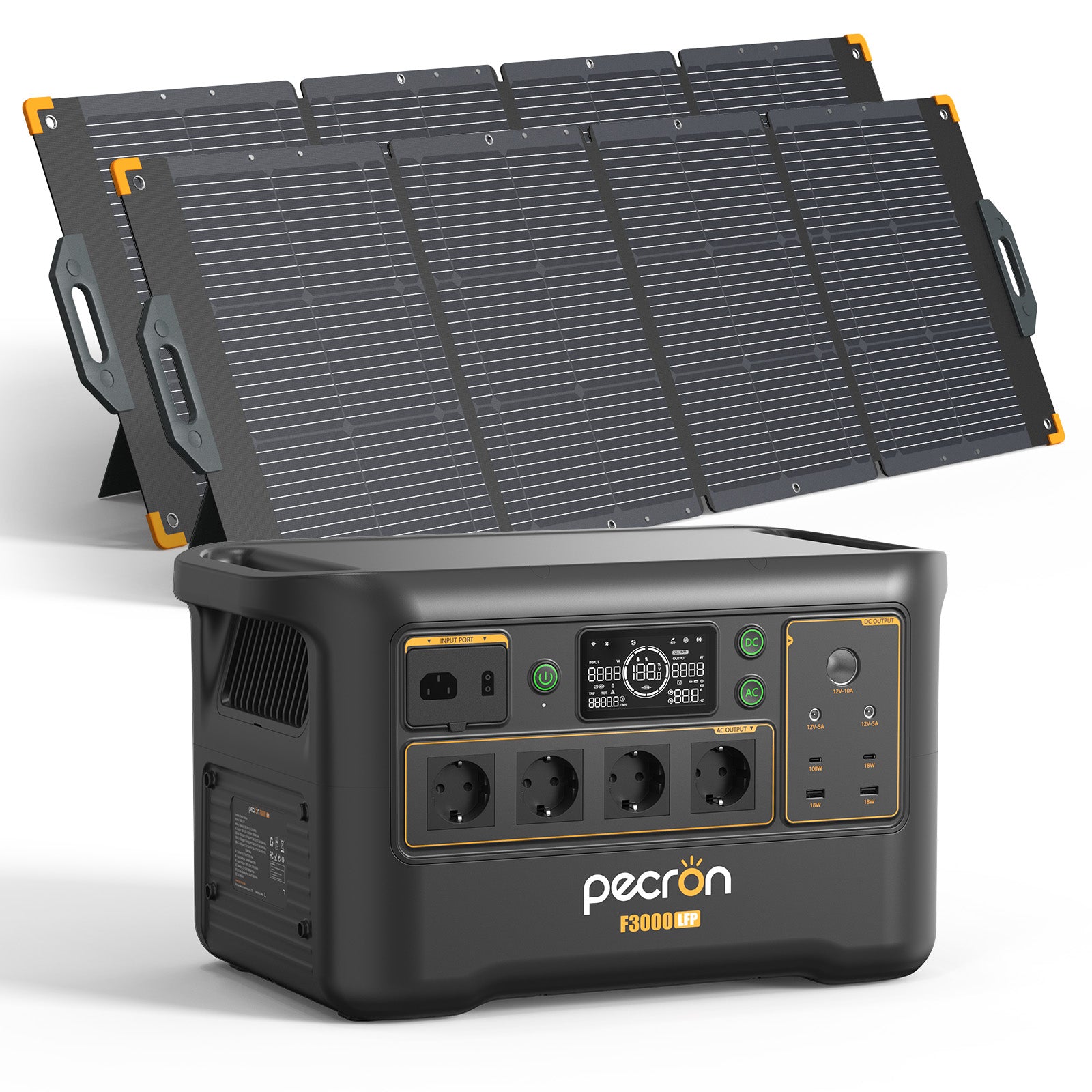 F3000LFP+200W solar Panel*2