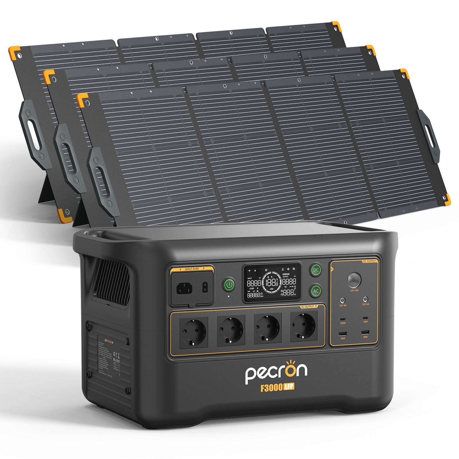 F3000LFP+200W solar Panel*3