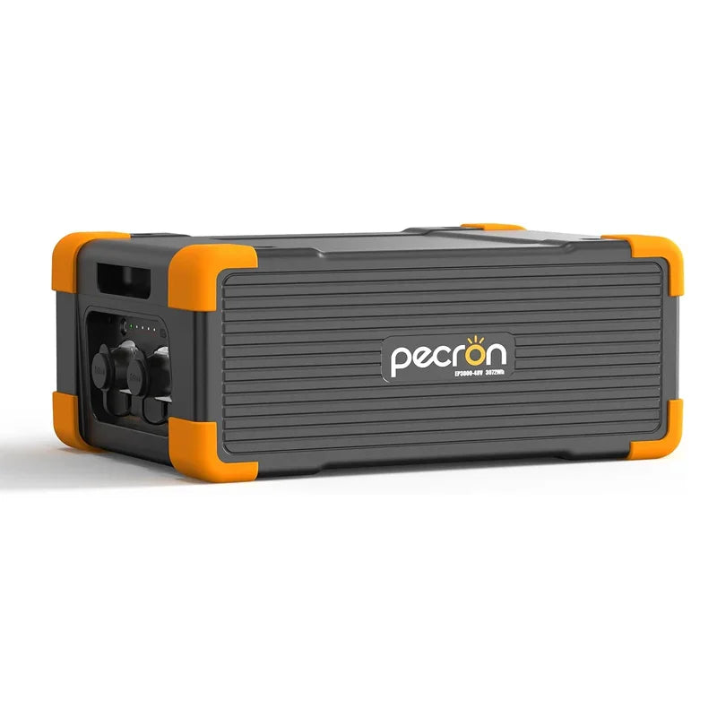 PECRON EP3000-48V Expansion Battery, 3072Wh LiFePO4 Power Station Auxiliary Battery for E1500LFP E2400LFP F3000LFP E3600LFP (EP3000-48V)